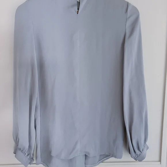 Gorgeous Custom Made Grey Blouse Longsleeve - Picture 4 of 5